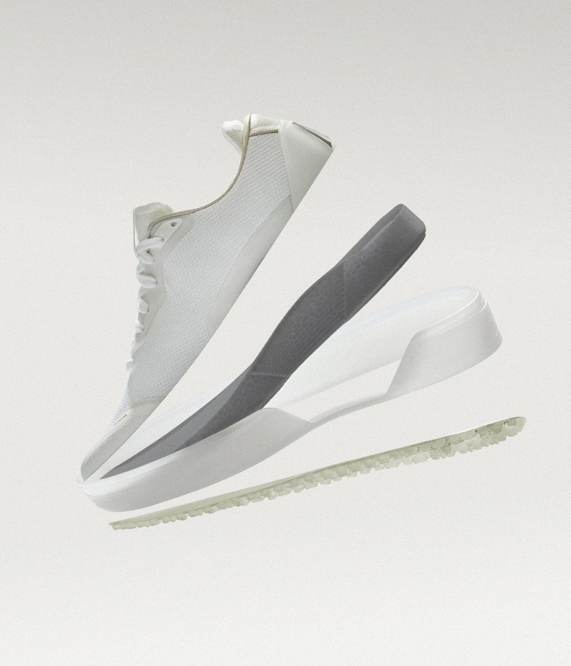 Exploded view of the Beta Lite sole system